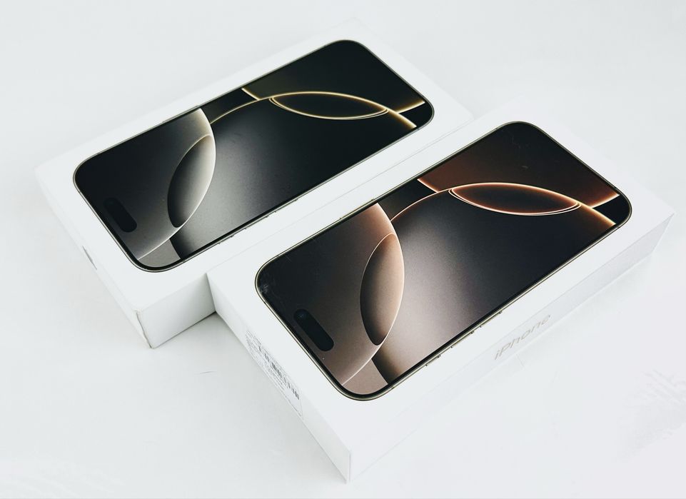 НОВ! Apple iPhone 16 Pro 128GB Desert Titanium Гаранция!