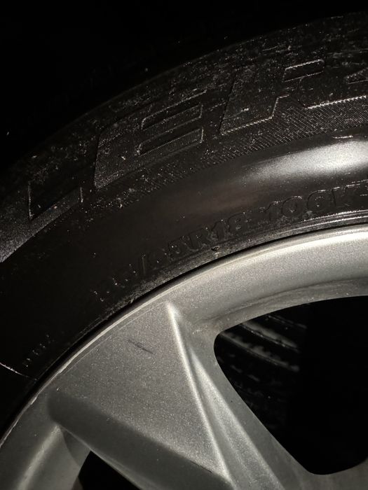 Шины + диски на лексус r18 летние