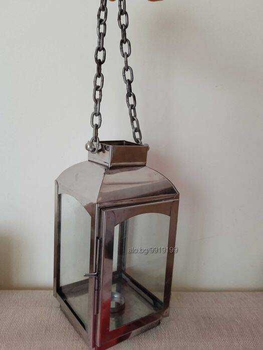 Фенер Свещник 27,5*13,5*13,5 см