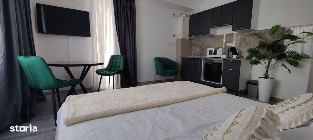 Studio modern, 40 mp | Centrala proprie | Strada Samuil Vulcan