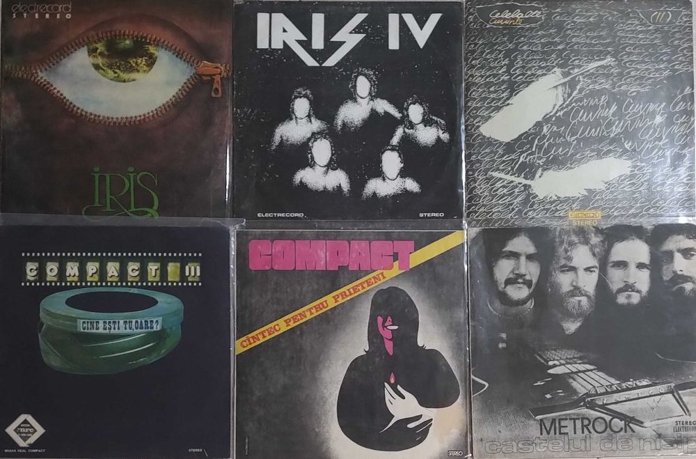 Discuri vinil, LP-uri, rock, folk, Phoenix, Progresiv TM, Timpuri Noi