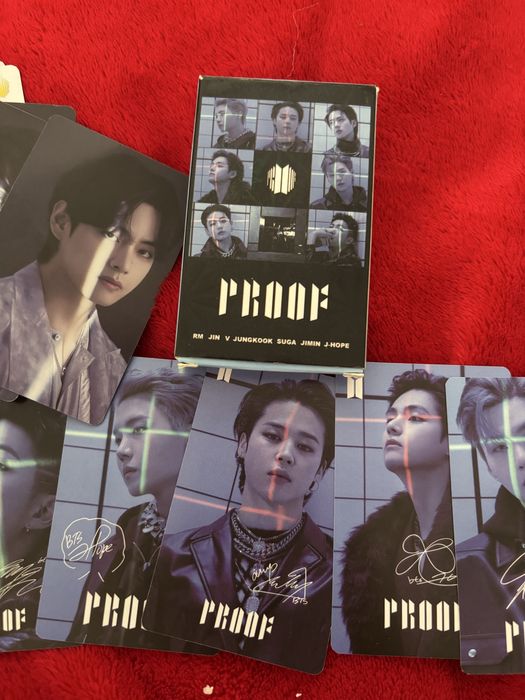 Ломо карты БТС альбом proof