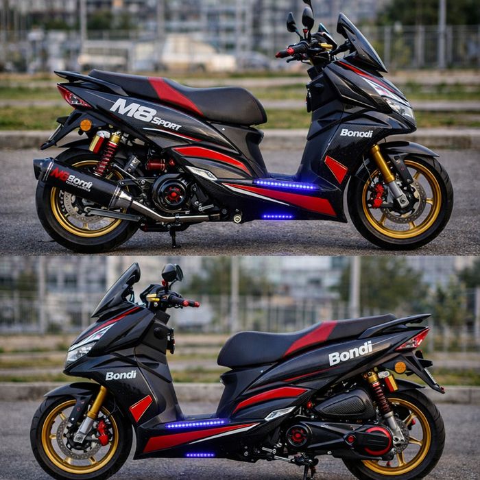 Мапед м8 тюнингованный