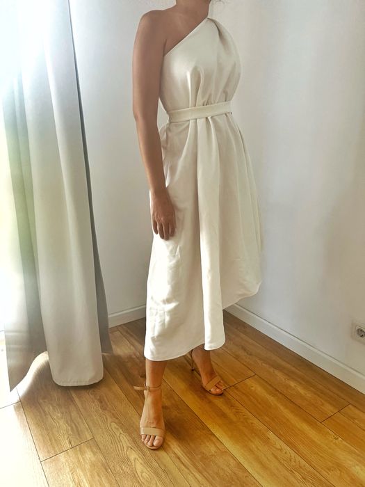 Платье вечернее женское белое