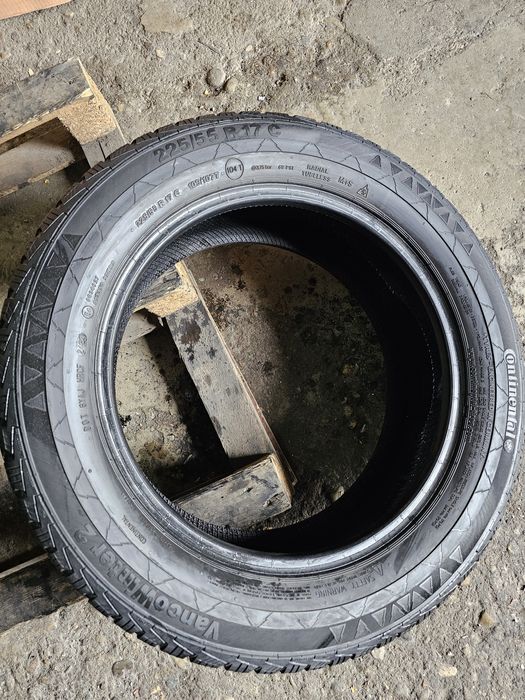 2 anvelope iarna 225 55 17C  Continental 2023 6.3mm