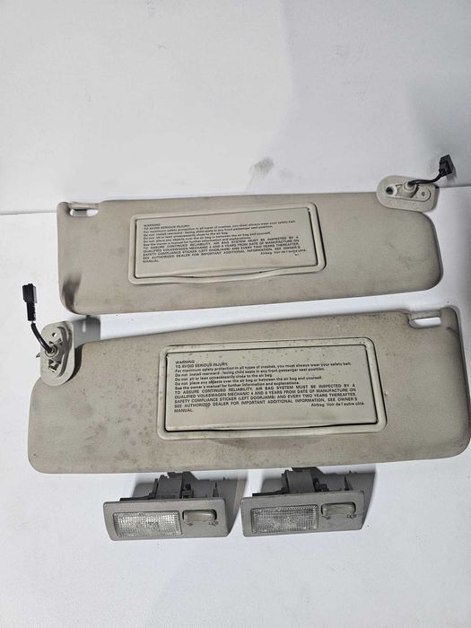 parasolare iluminate + lumini citit vw passat b4 1993 - 1996