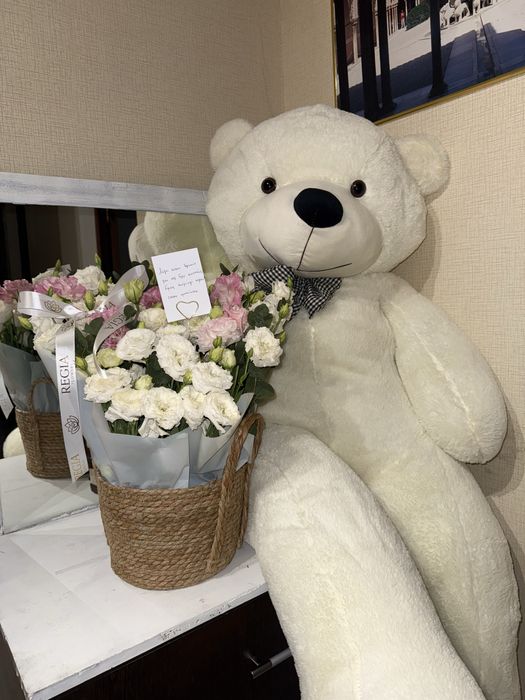 Новый мишка 160 см город Астана