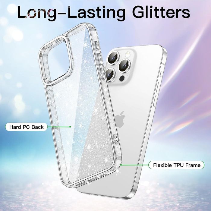 Блестящ Кейс Glitter Case за Apple iPhone 16 Pro