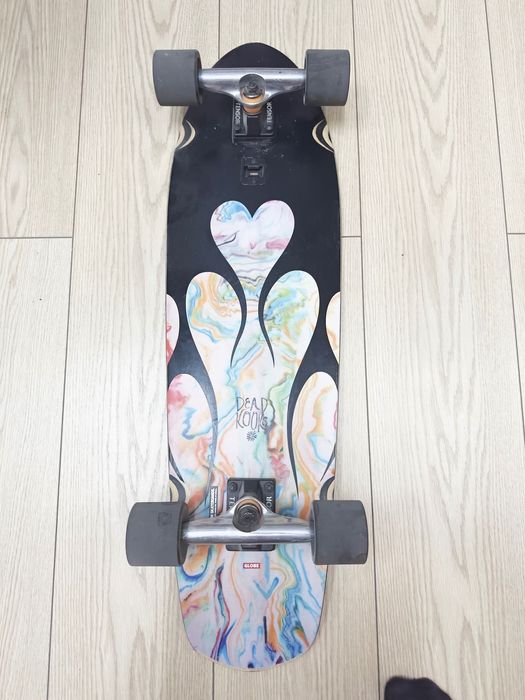 Globe Dead Kooks Skateboard Cruiser Aproape Nou, utilizat 2 ori