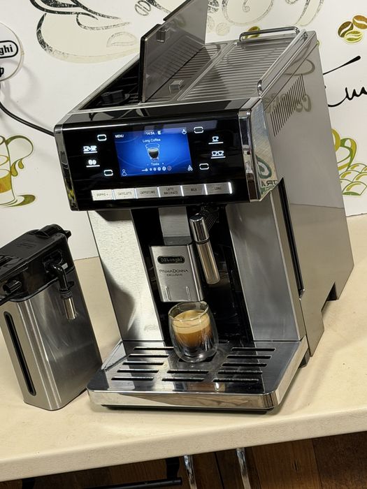 Кафемашина кафе автомат delonghi Primadonna Exclusive с гаранция