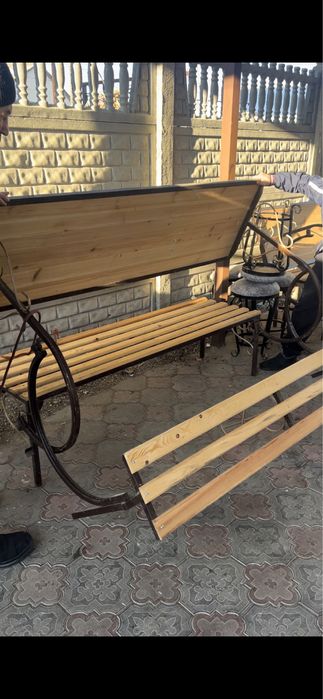 Жиналмалы орындық стол 5 орындығымен