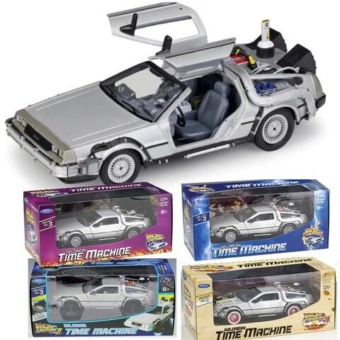 DeLorean DMC -12 Назад в будущее оригинал масштабная модель - Доставка