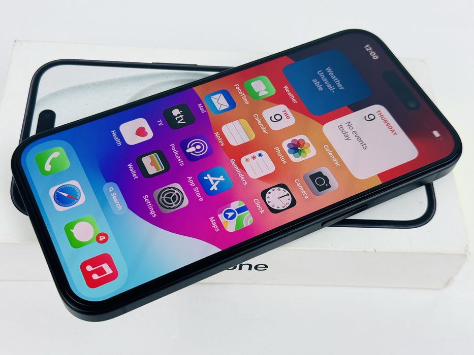 Apple iPhone 15 128GB Black Перфектен! Гаранция!