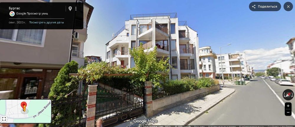 Сдается впервые! Дизайнерская студия 46 м² у моря (Несебър, Черно Море 3) БЕЗ КОМИССИИ. От собственника.