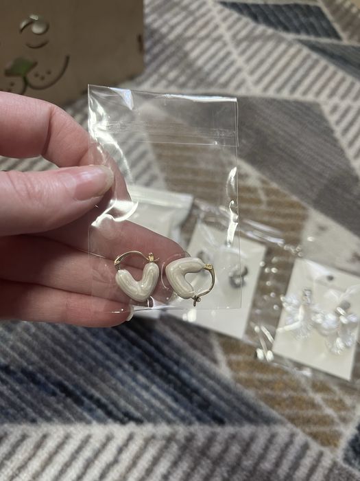 Продам новые серьги/браслет