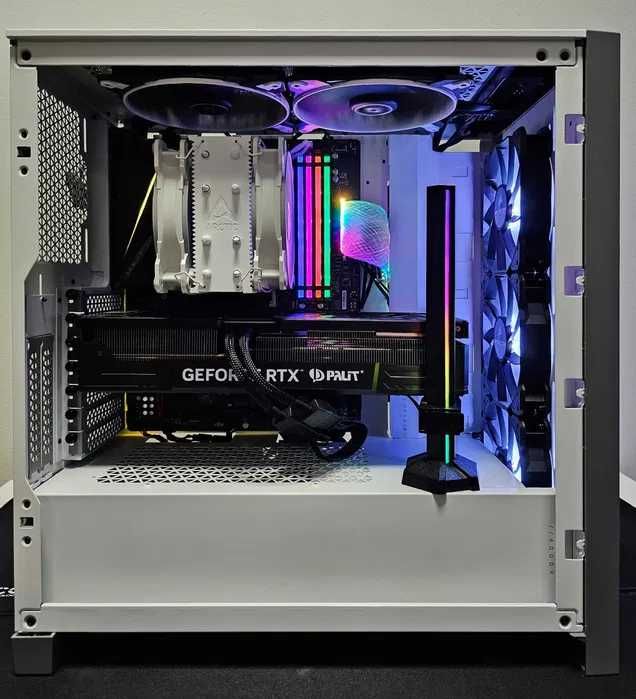 Геймърски компютър! RTX 5060TI 16GB / Intel i5-13400F / 32GB RAM - Нов