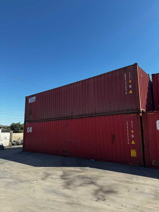 Containere NOI si SECOND-HAND(SH) de 6m si 12m
