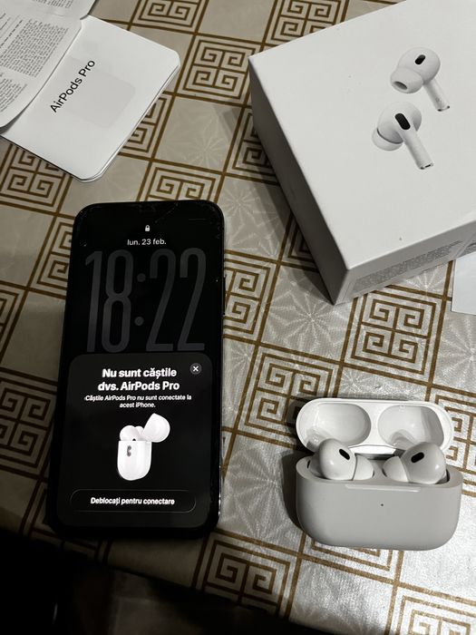 casti wireless air pods 2 pro