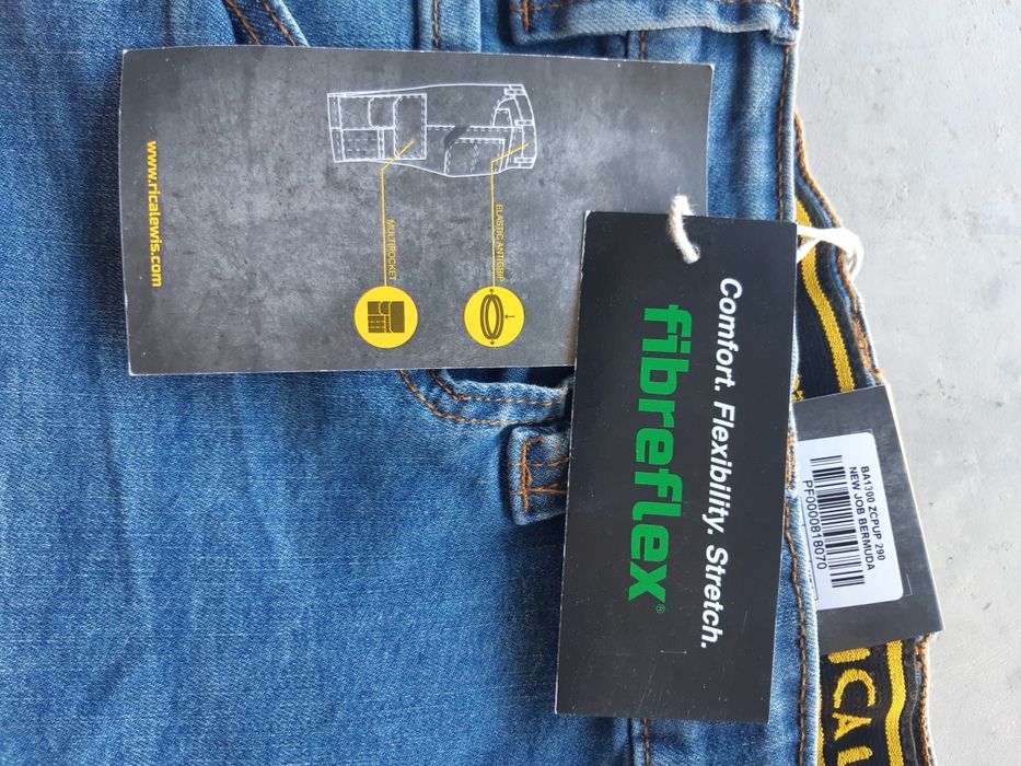 Rica Lewis pantaloni scurți/bermuda de munca material elastic