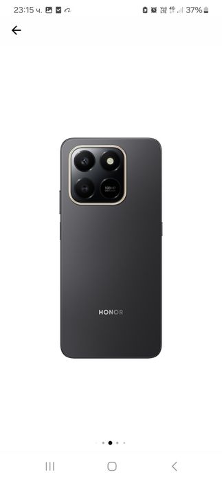 Смартфон HONOR X7d, Dual SIM, 8GB RAM, 256GB ROM, Velvet Black,