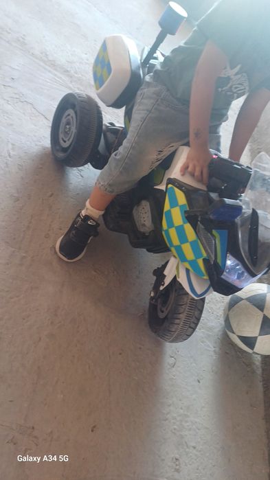 Детская машинка мотоцикл для детей