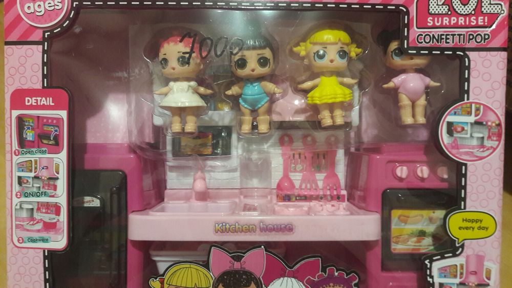 Набор кухня кукол Лол