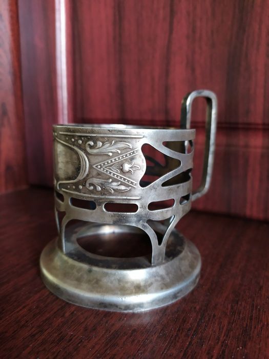 Подстаканник из мельхиора