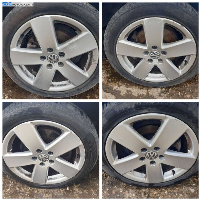 Set 4 Jante Roti Aliaj 235 45 17 R17 5x112 Skoda Octavia 3 2013 - 2017 [0414]