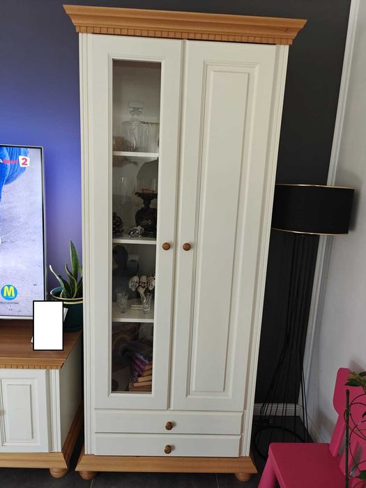 Set mobila living Bucovina (Romantica), lemn masiv 6 piese