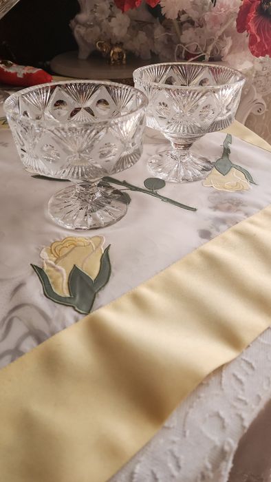 Конфетницы хрустальные Югославия