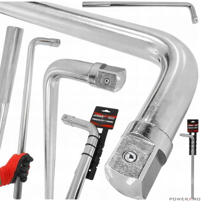 Prelungitor cheie tip L 1" 600 mm, Verke