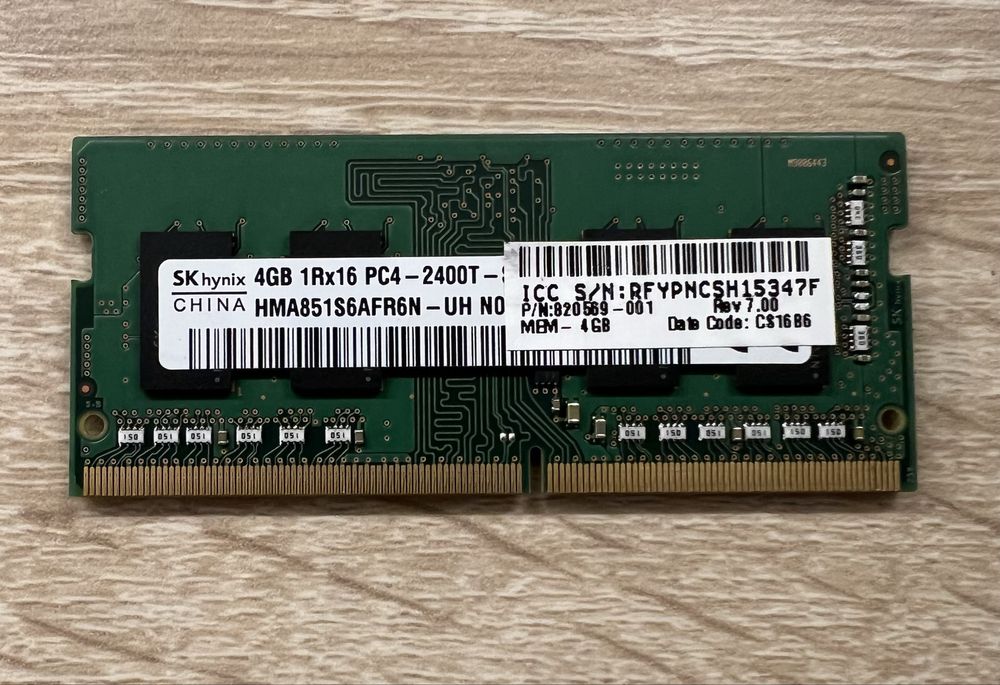 Transcend SSD 64 gb / memorii laptop / schimb cu DDR 4, 1x 8 gb