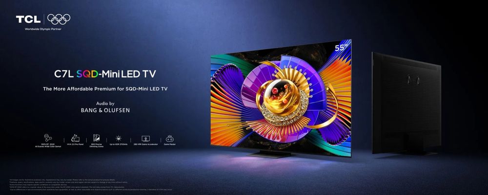 Премиум телевизор TCL55C7L SQD-Mini-Led От официального дилера