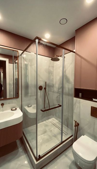 Душевые кабины, перегородки