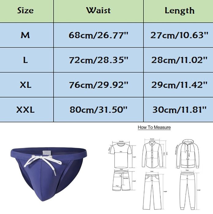 Мъжки секси Бански регулируема  Връзка