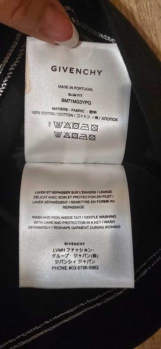 Givenchi Luxury L- мъжка оригинална тениска