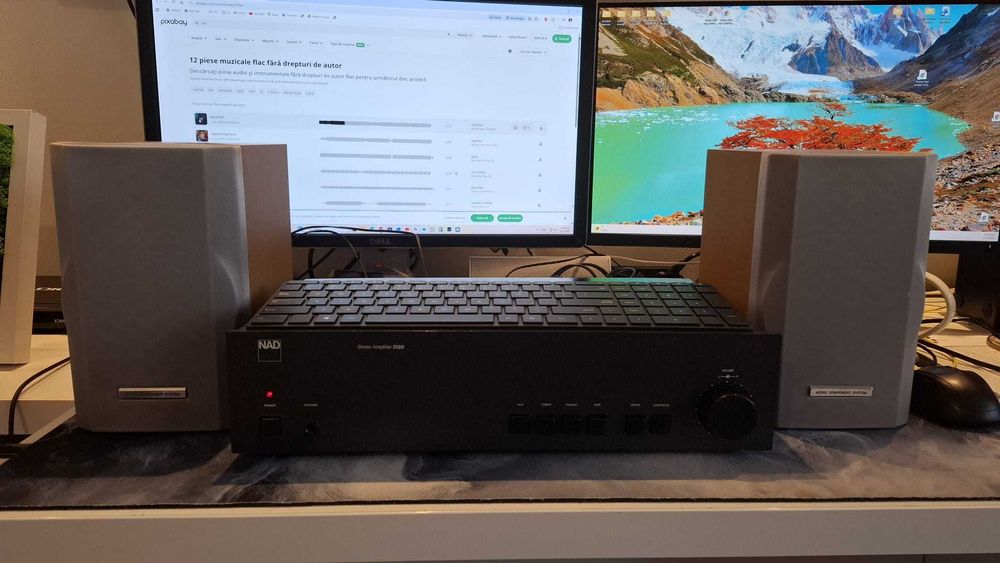 Amplificator NAD 3120 Var. Audiophile a lui 3020. Stare Buna original