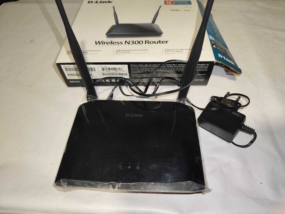 Модем  Wi-Fi роутер D-Link DIR-615 (Wireless N300)станция метро Москва