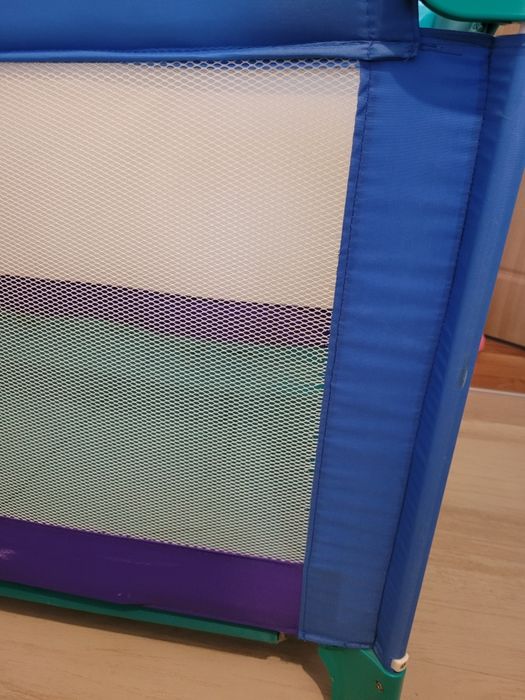 Pătuț pliabil bebe confort albastru