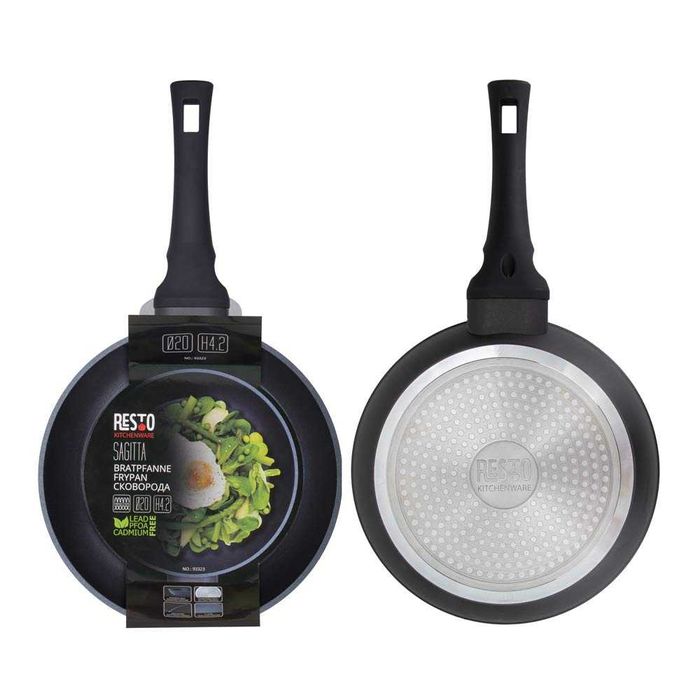 Нов незалепващ тиган RESTO 22cm – за всички котлони