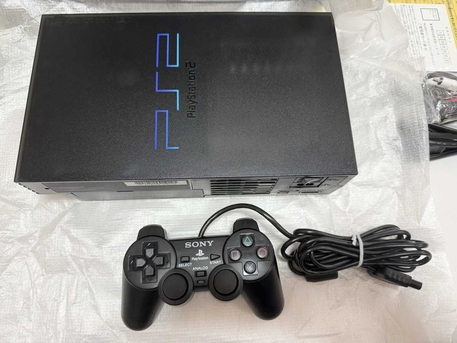 Playstation 2 Limited Midnight Black, полная комплектация, новый