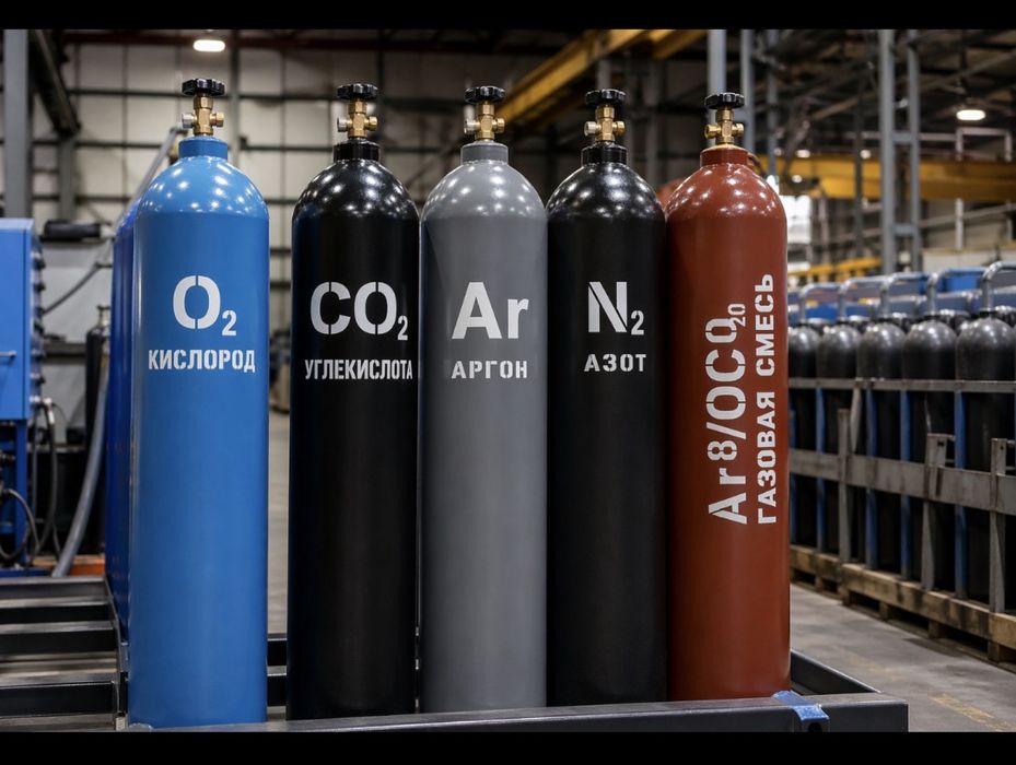 Технические и пищевые газы