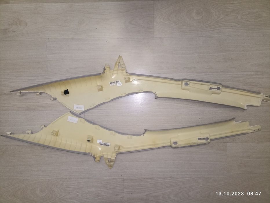 Ауди А4 б6-7 пластик салона.