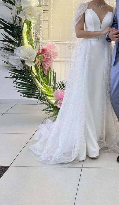 свадебное платье 2в1 алматы