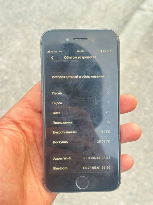 iphone SE 2 2020 в хорошем состояний