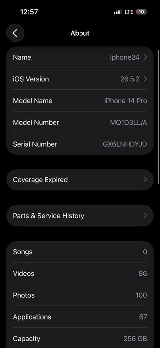Iphone 14 pro Esim only.