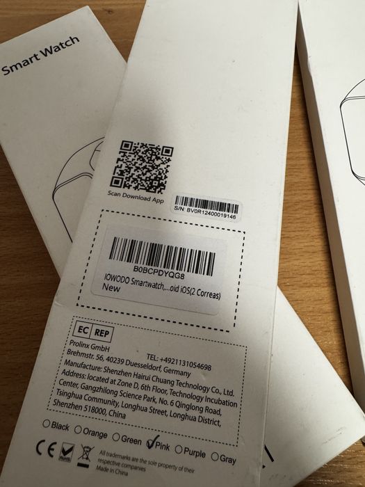 SmartWatch Iowodo R1 Sigilate 5 bucati