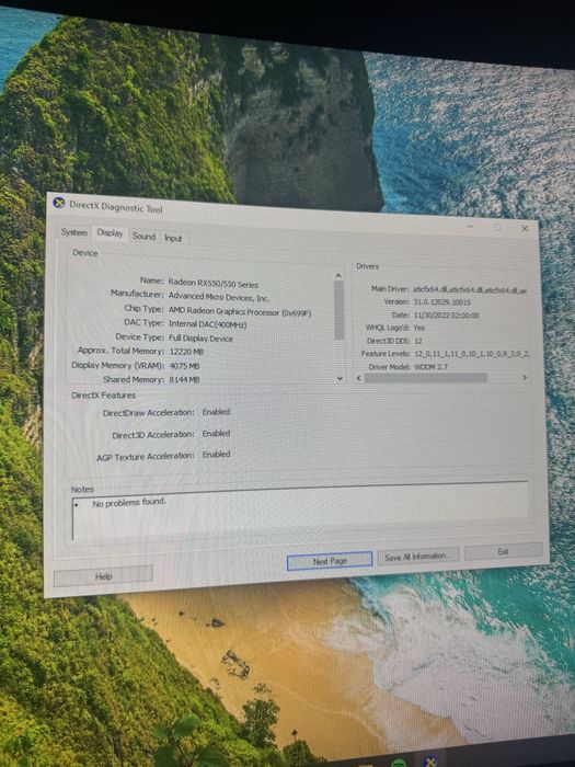 PC Gaming + Monitor 144hz, setup full