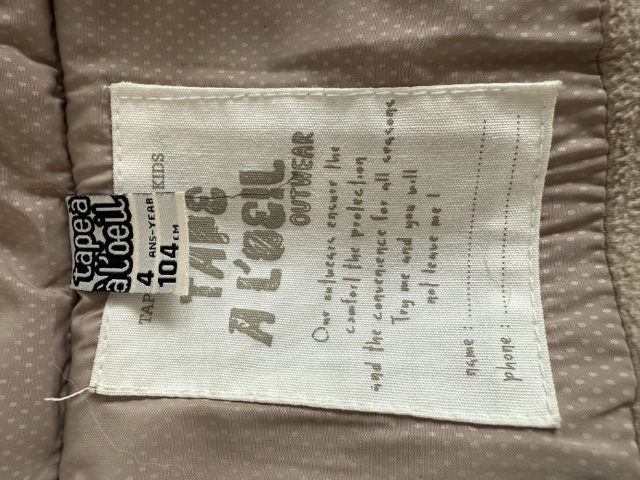 Куртка девочка весна 3-4 года