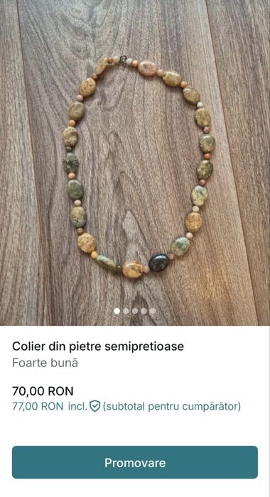 Seturi de bijuterii din pietre semipretioase